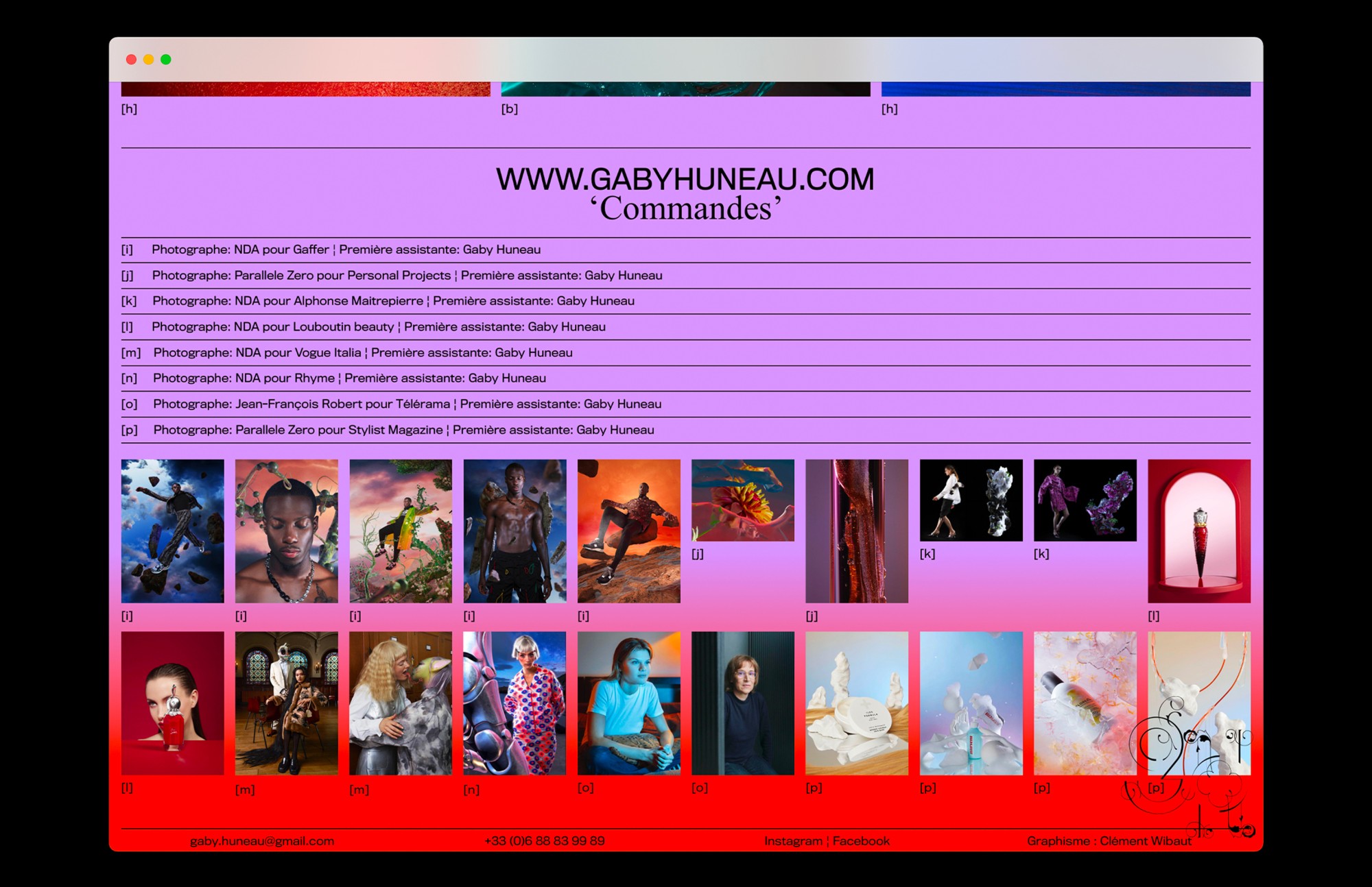 www.gabyhuneau.com 9
