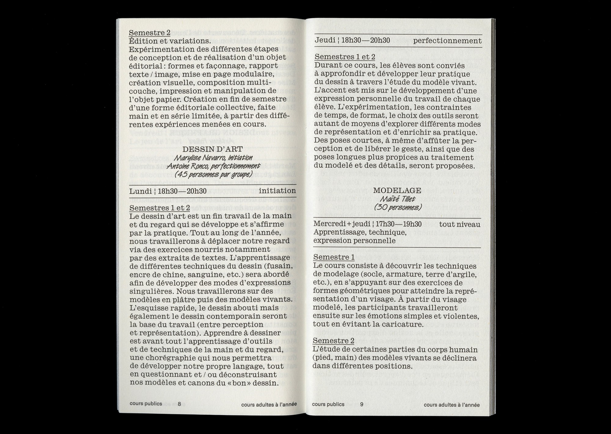 Cours publics 9