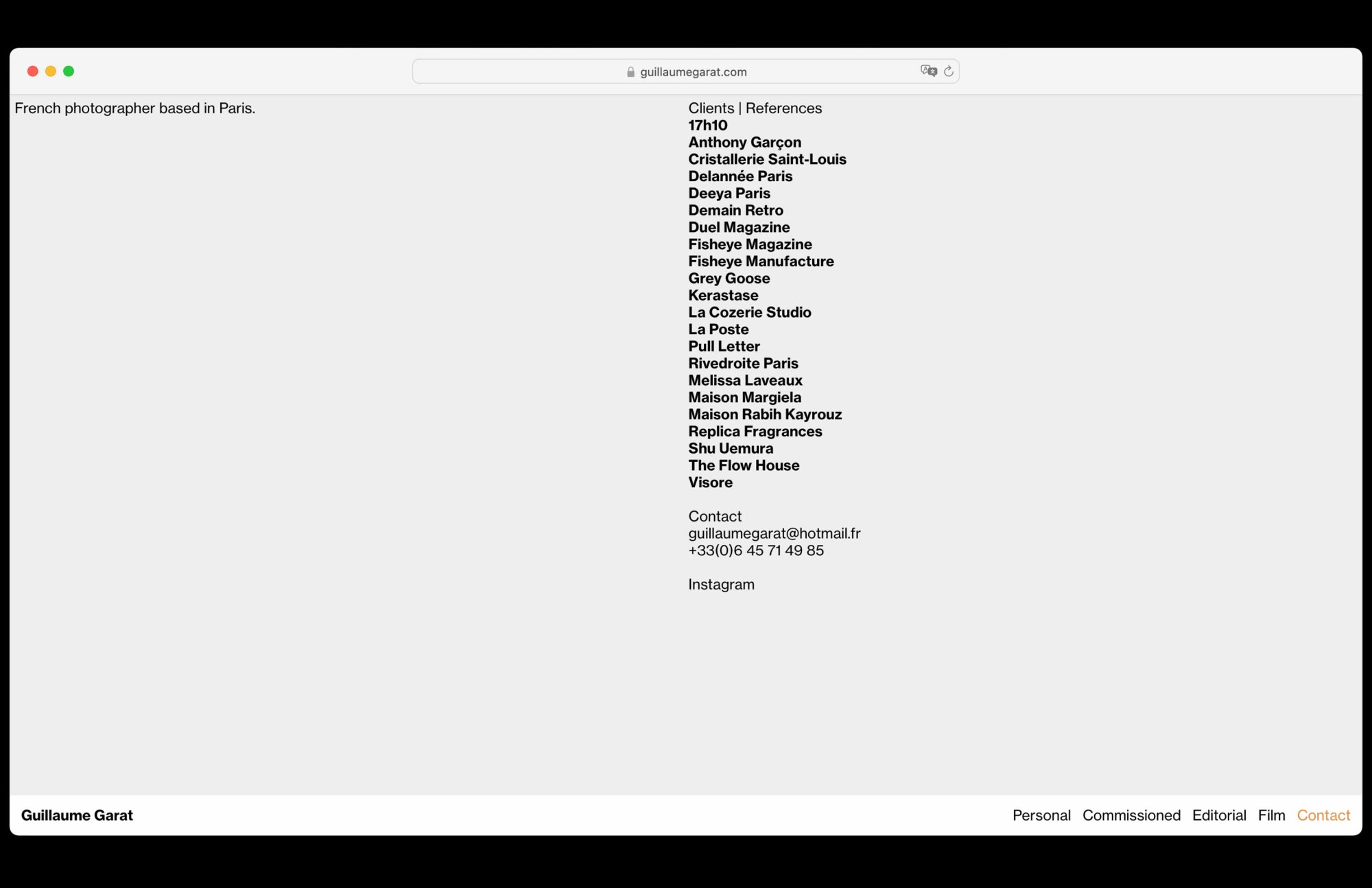 www.guillaumegarat.com 18